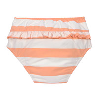 Swim Diaper Block Stripes milky/peach