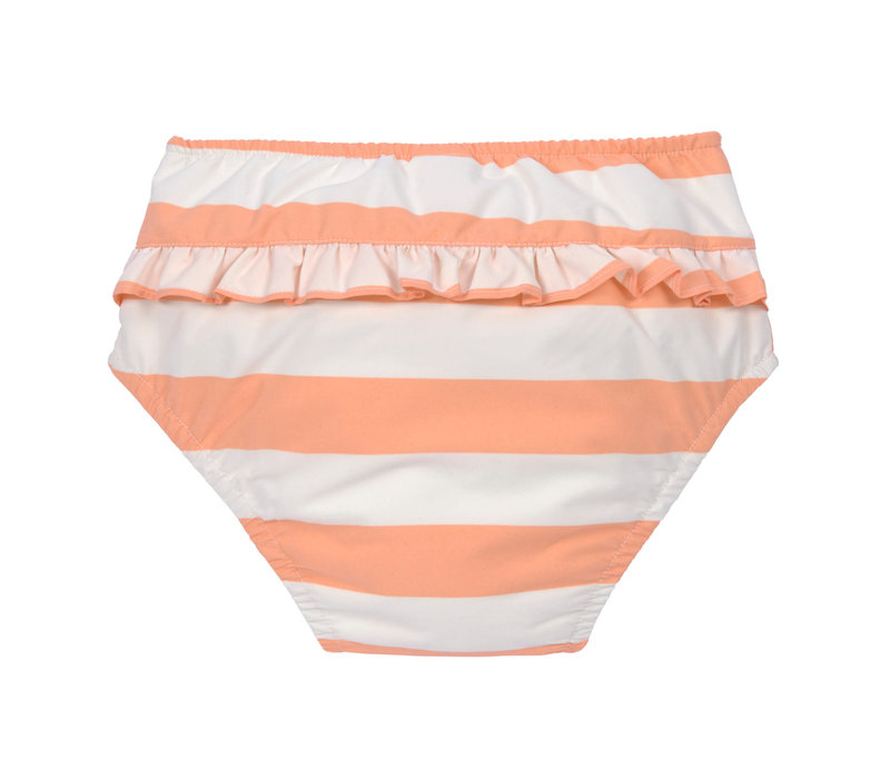 Swim Diaper Block Stripes milky/peach