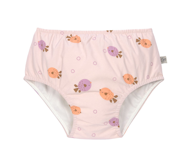 Swim Diaper Fish light pink