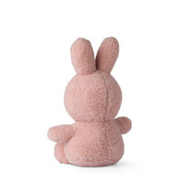 Miffy Sitting Teddy 100% recycled pink - 33cm