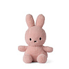 Nijntje Miffy Sitting Teddy 100% recycled pink - 33cm