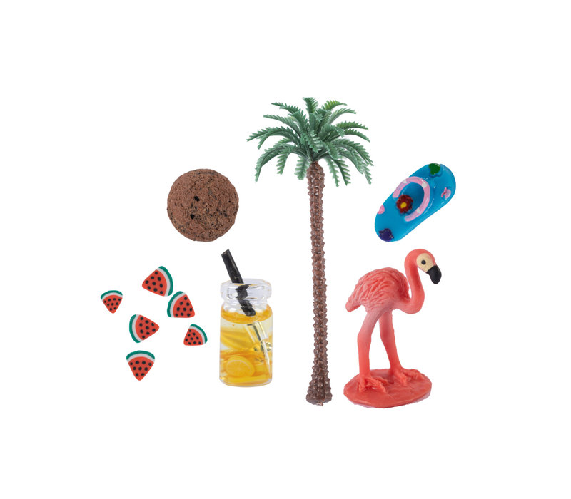 Sensorische fles - Flamingo