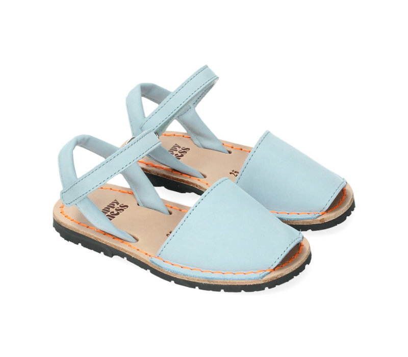 Menorcan sandals sky blue