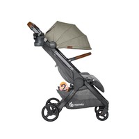 Metro+ Deluxe Compact City Stroller - Empire state green