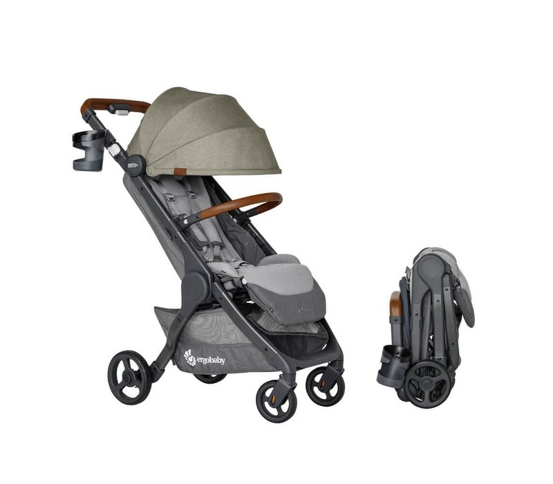 Metro+ Deluxe Compact City Stroller - Empire state green