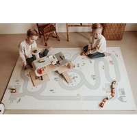 Omkeerbare 2-in-1 speelmat Road (120x180cm - 6 tegels)