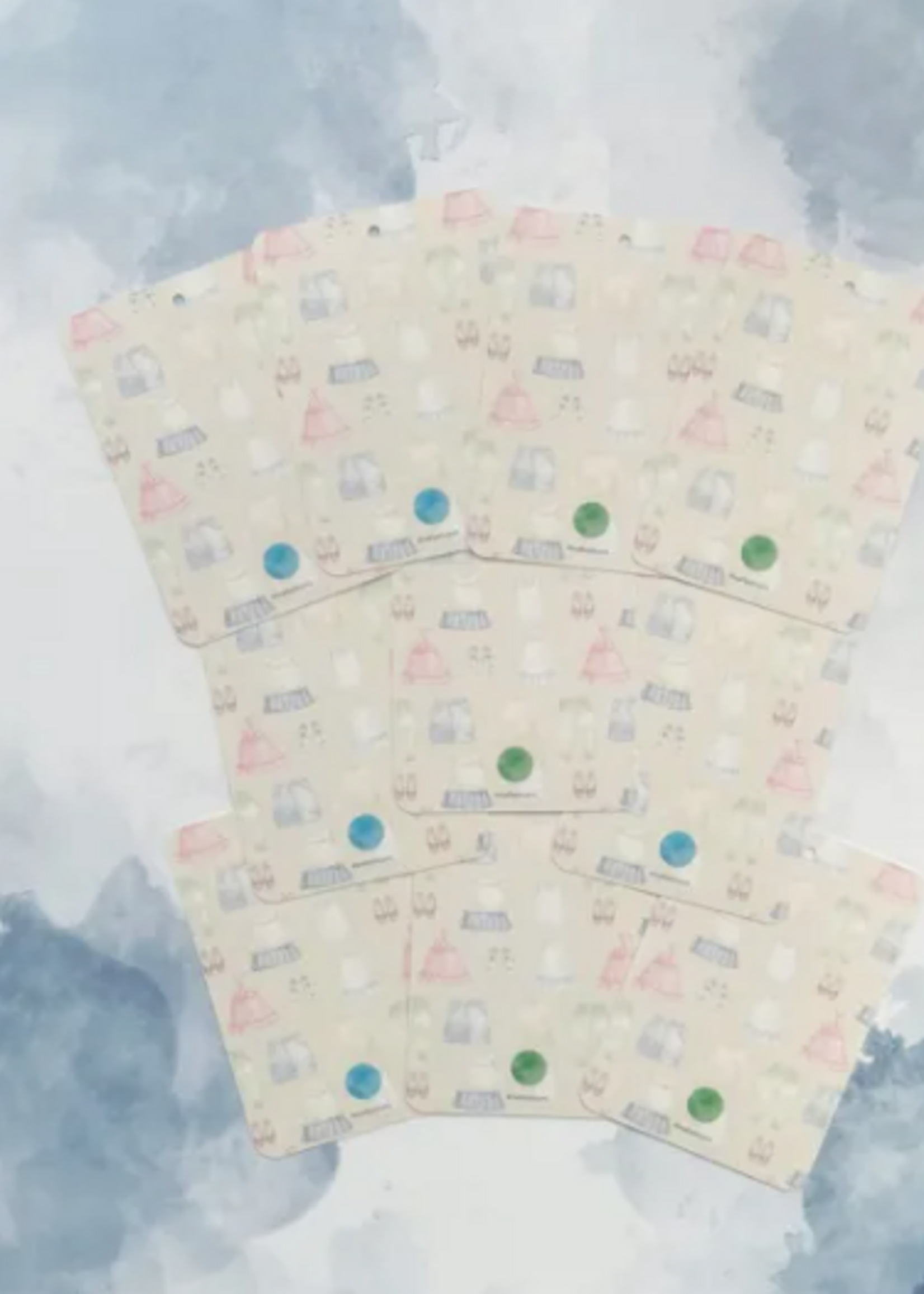 In A Flash Card In A Flashcard miniset Mijn kleding