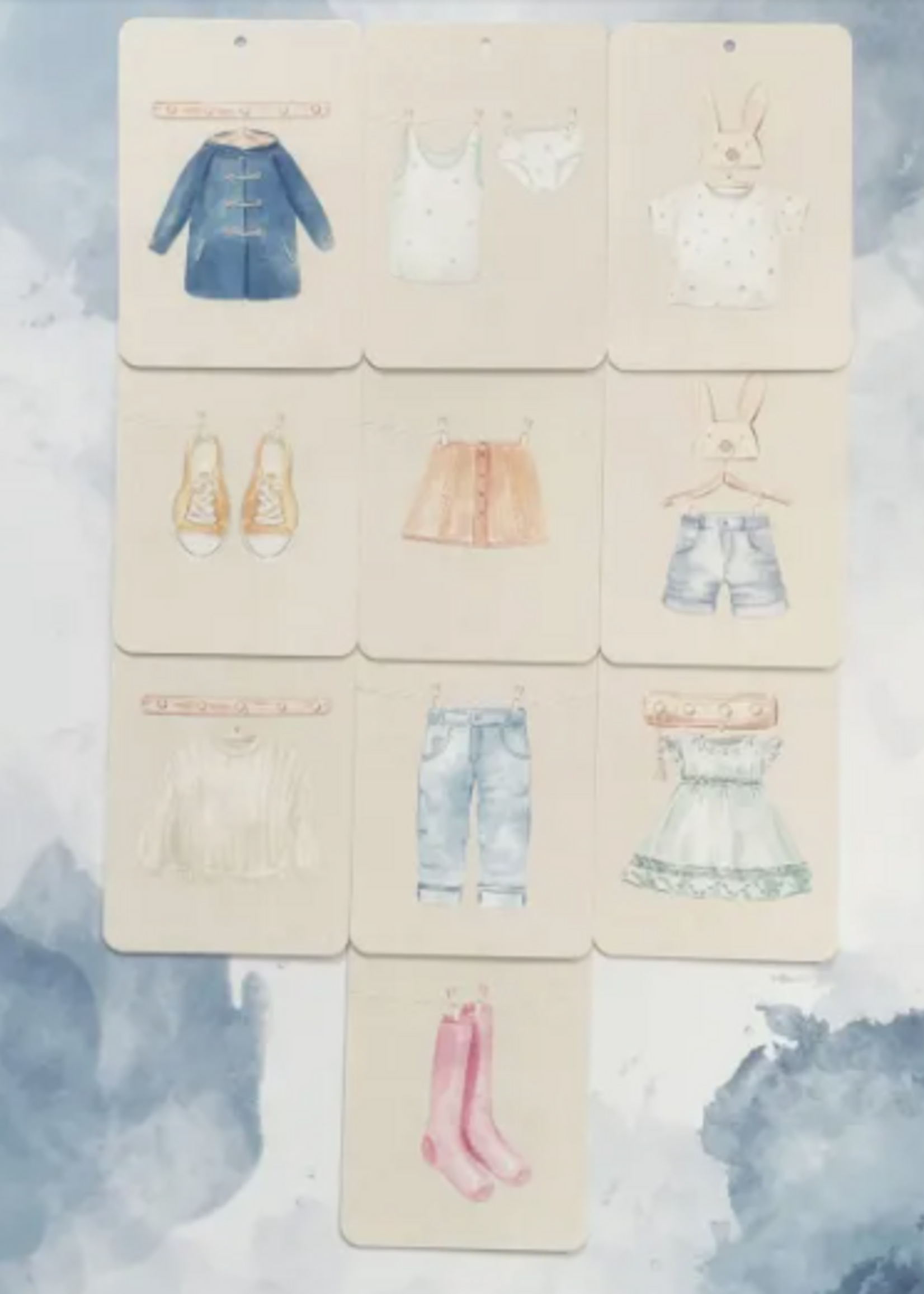 In A Flash Card In A Flashcard miniset Mijn kleding