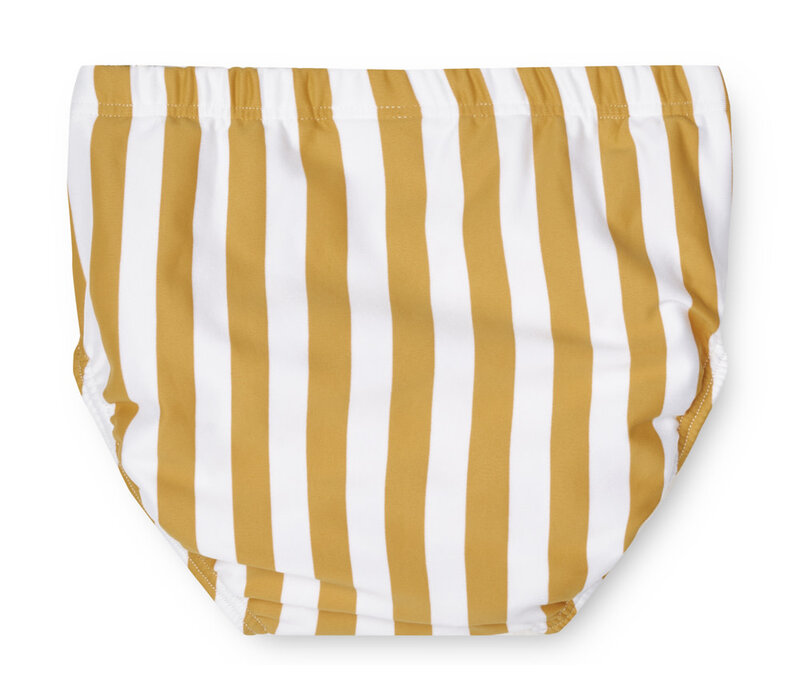 Anthony Baby Swim Pants Stripe Yellow mellow/ White