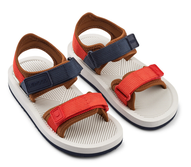 Monty Sandals Midnight navy multi mix