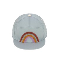 Kids Skater Cap Rainbow light blue