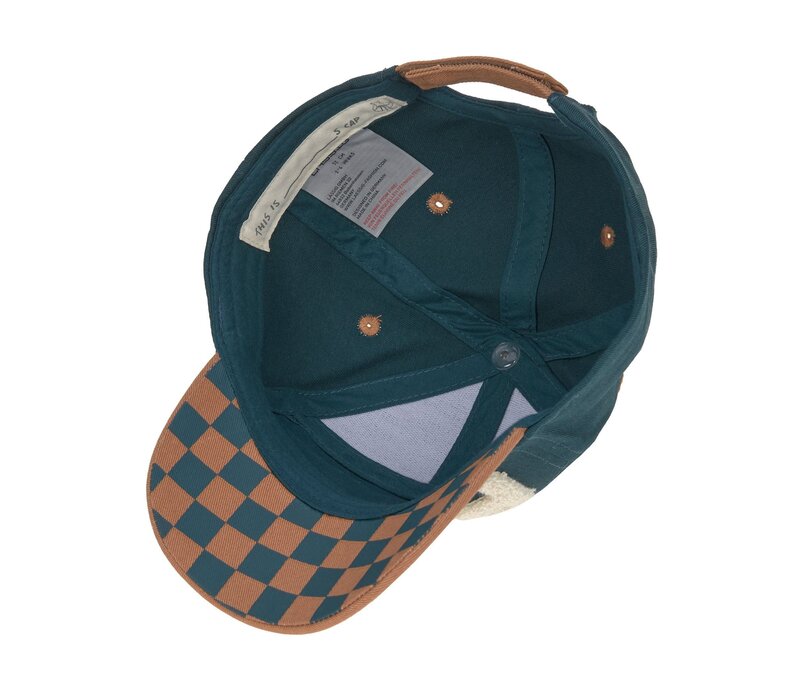 Kids Base Cap Run brown/ blue