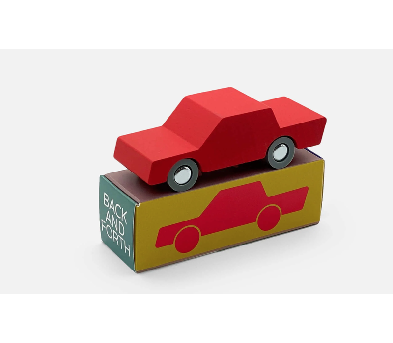 Back and Forth Car - Red