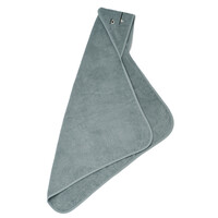 Albert Hooded Towel Blue fog