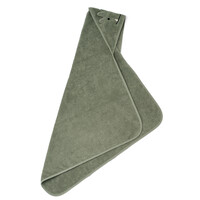 Albert Hooded Towel Faune green