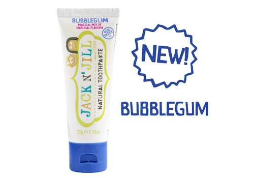 Jack n' Jill Toothpaste Natural Bubblegum 50g