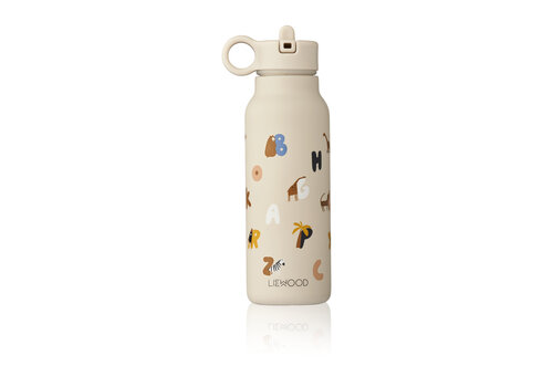 Liewood Falk Water Bottle 350ml Alphabet/ Sandy