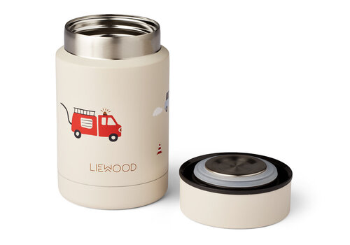 Liewood Nadja Food Jar Emergency vehicle/ Sandy