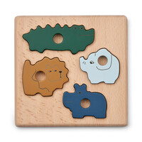 Suki Puzzle Garden green multi mix