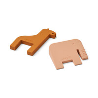 Toke Door Stopper 2-Pack Tuscany rose/ Mustard