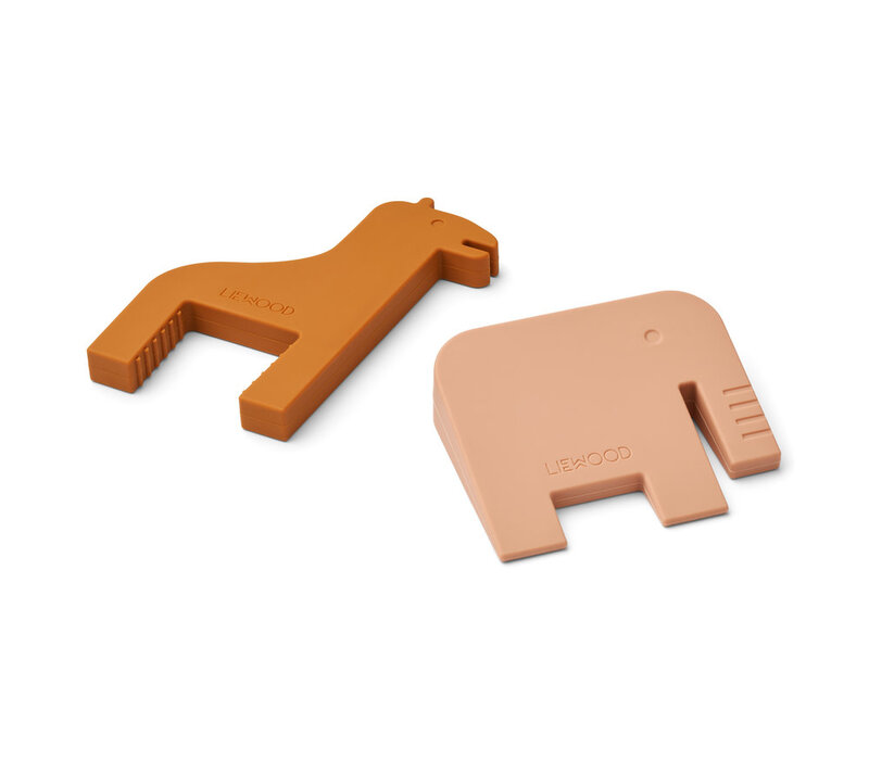 Toke Door Stopper 2-Pack Tuscany rose / Mustard