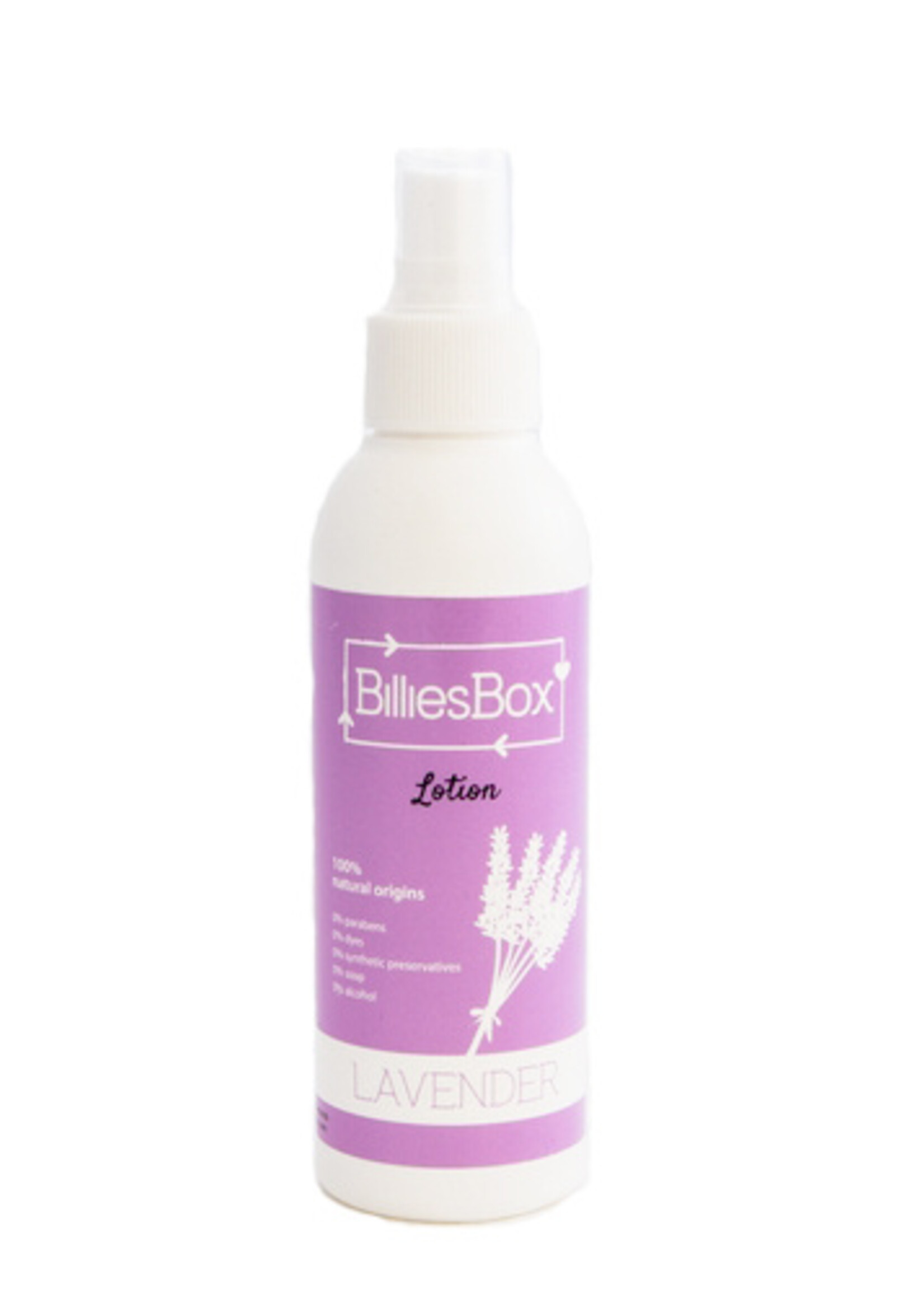 BilliesBox BilliesBox fles lavendel lotion 150ml