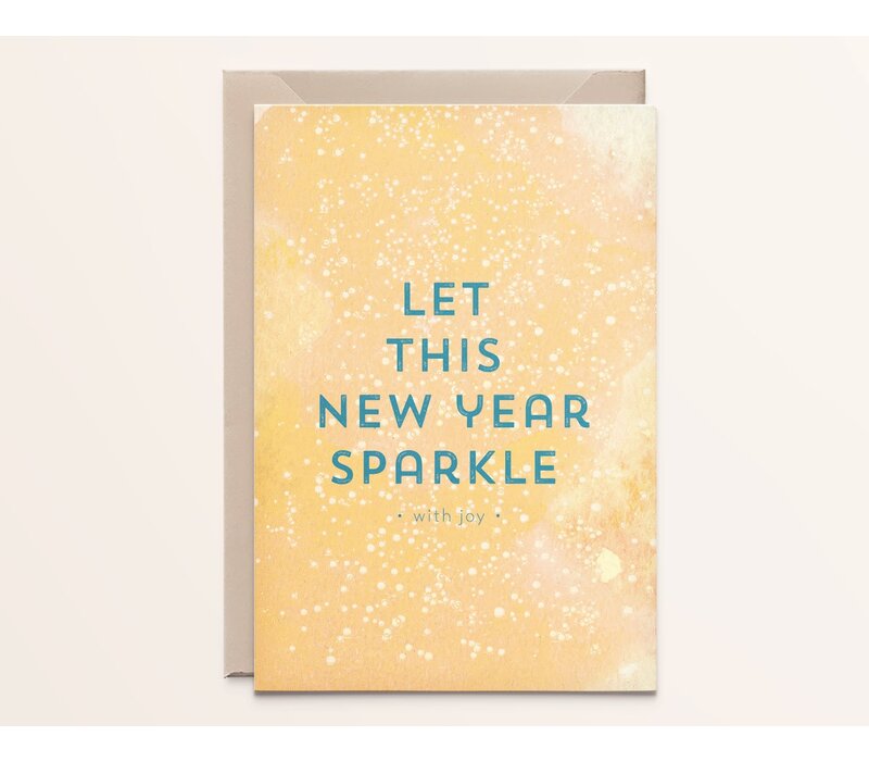 Let this new year sparkle with joy