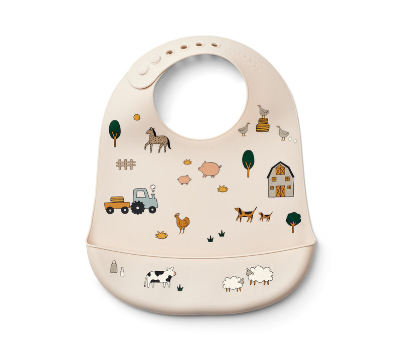 Tilda Bib 2-Pack Farm