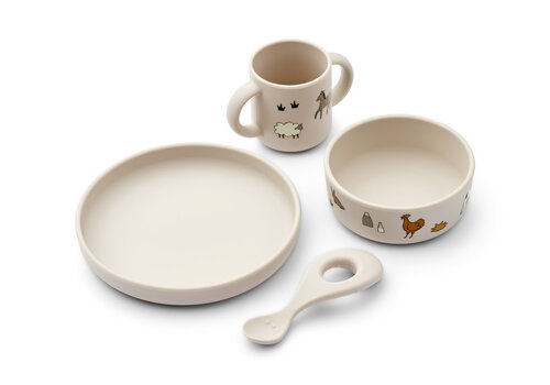 Liewood Vivi Tableware Set Farm