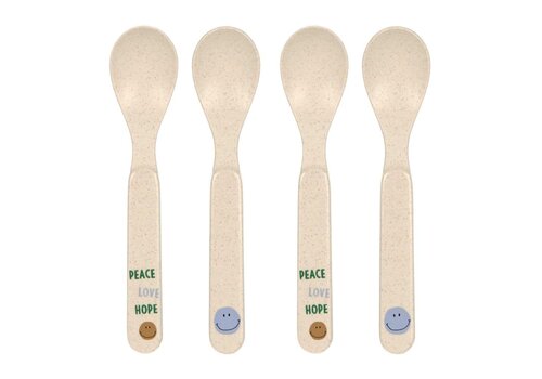 Lässig Spoon Set Happy Rascals Smile sky blue