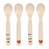 Lässig Spoon Set Happy Rascals Heart lavender