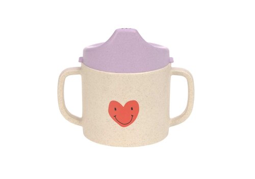 Lässig Sippy Cup Happy Rascals Heart lavender