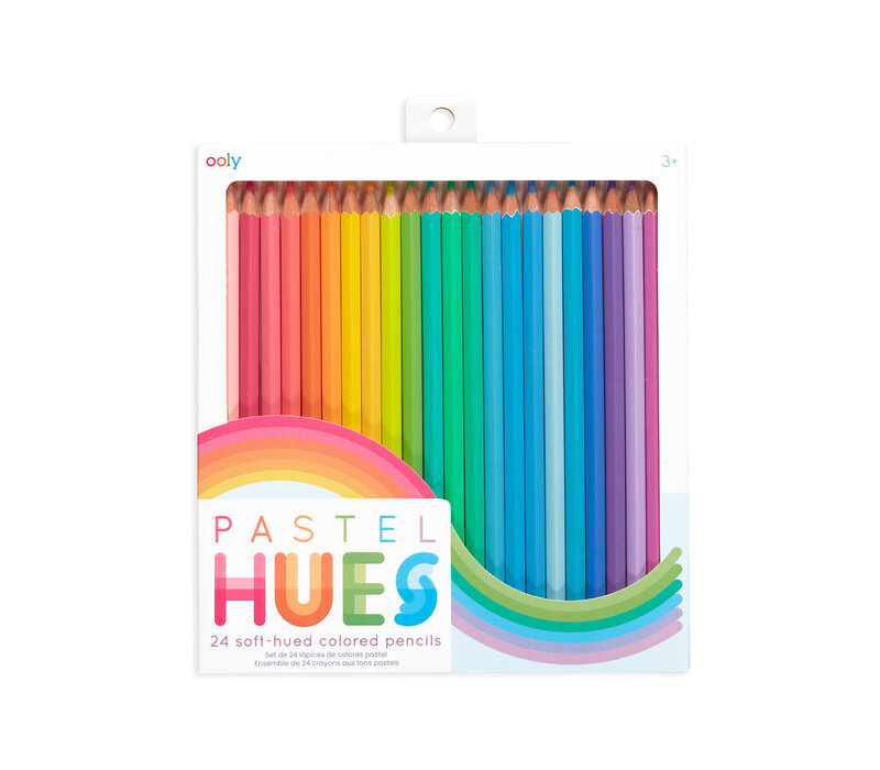 Pastel Hues Colored Pencils