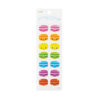 Stickiville Stickers - Skinny - Happy Macarons