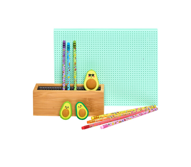 Avocado Love Eraser and Sharpener