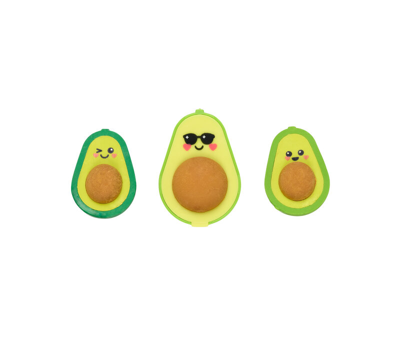 Avocado Love Eraser and Sharpener