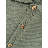 MINI Loose knit cardigan Agave Green