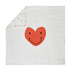 Lässig Heavenly soft Blanket 100x100cm Heart