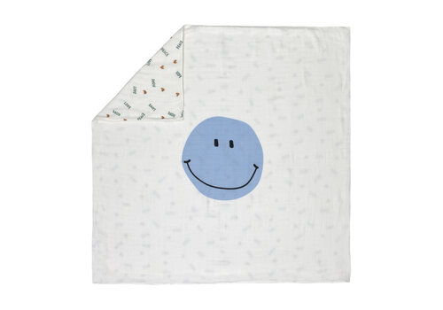 Lässig Heavenly soft Blanket 100x100cm Smile