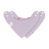 Bandana/cowl-neck 2 pcs Heart lavender