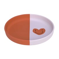 Silicone Plate Happy Rascals Heart lavender