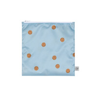 Snack Bag 2 pcs Happy Rascals Smile sky blue