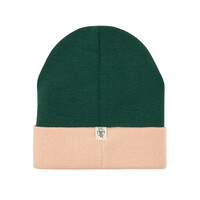 Merino beanie Smile ocean green/ light