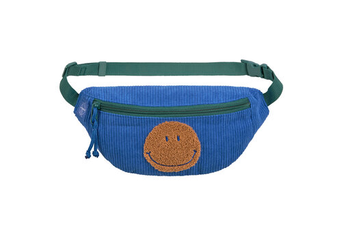 Lässig Mini Bum bag cord Smile blue