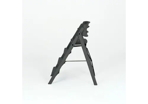 KAOS Klapp High Chair Recycled Plastic Charcoal Black