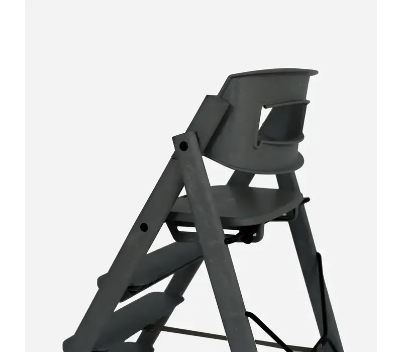 Klapp High Chair Recycled Plastic Charcoal Black