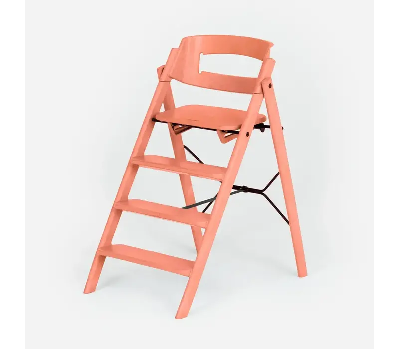 Klapp High Chair Recycled Plastic Salmon Pink