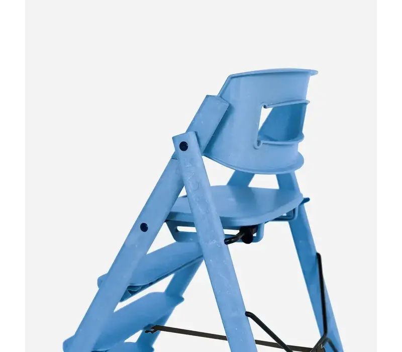 Klapp High Chair Recycled Plastic Swedish Blue