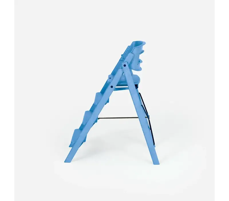 Klapp High Chair Recycled Plastic Swedish Blue