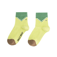 Daffy dino socks rex green